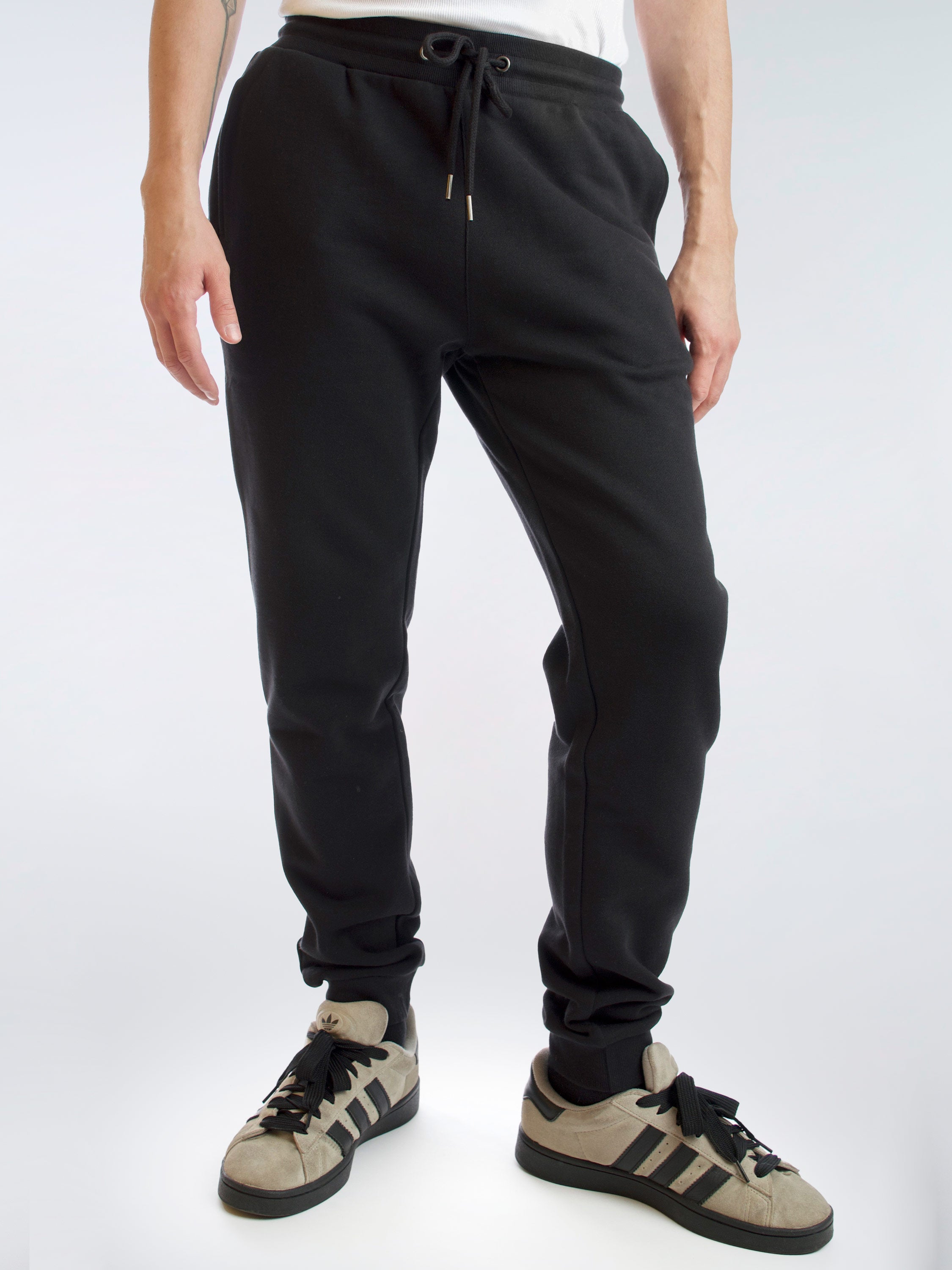  JustDay Mens Joggers Sweatpants Track Pants Sports Jogging  Pants with Zipper Pockets Black Small : Clothing, Shoes & Jewelry