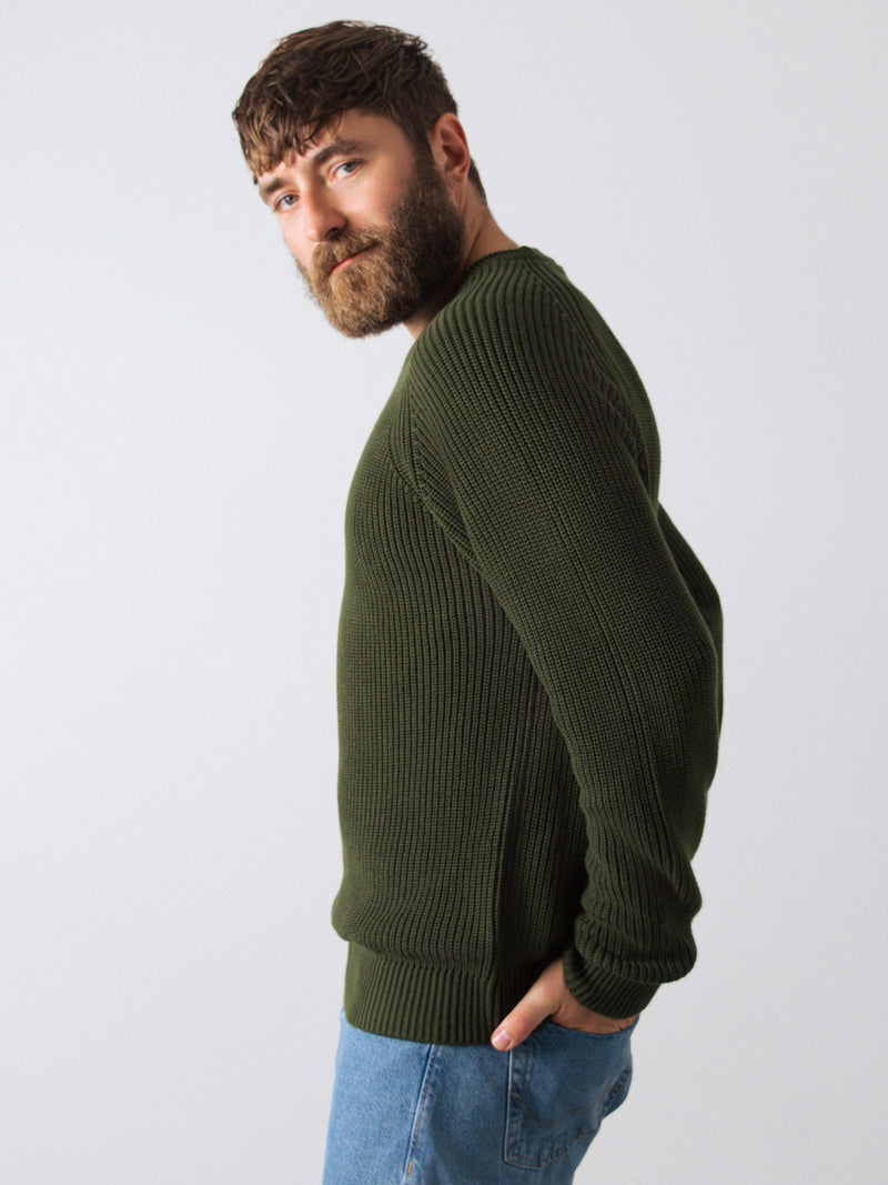 Heavy Knit Jumper Men